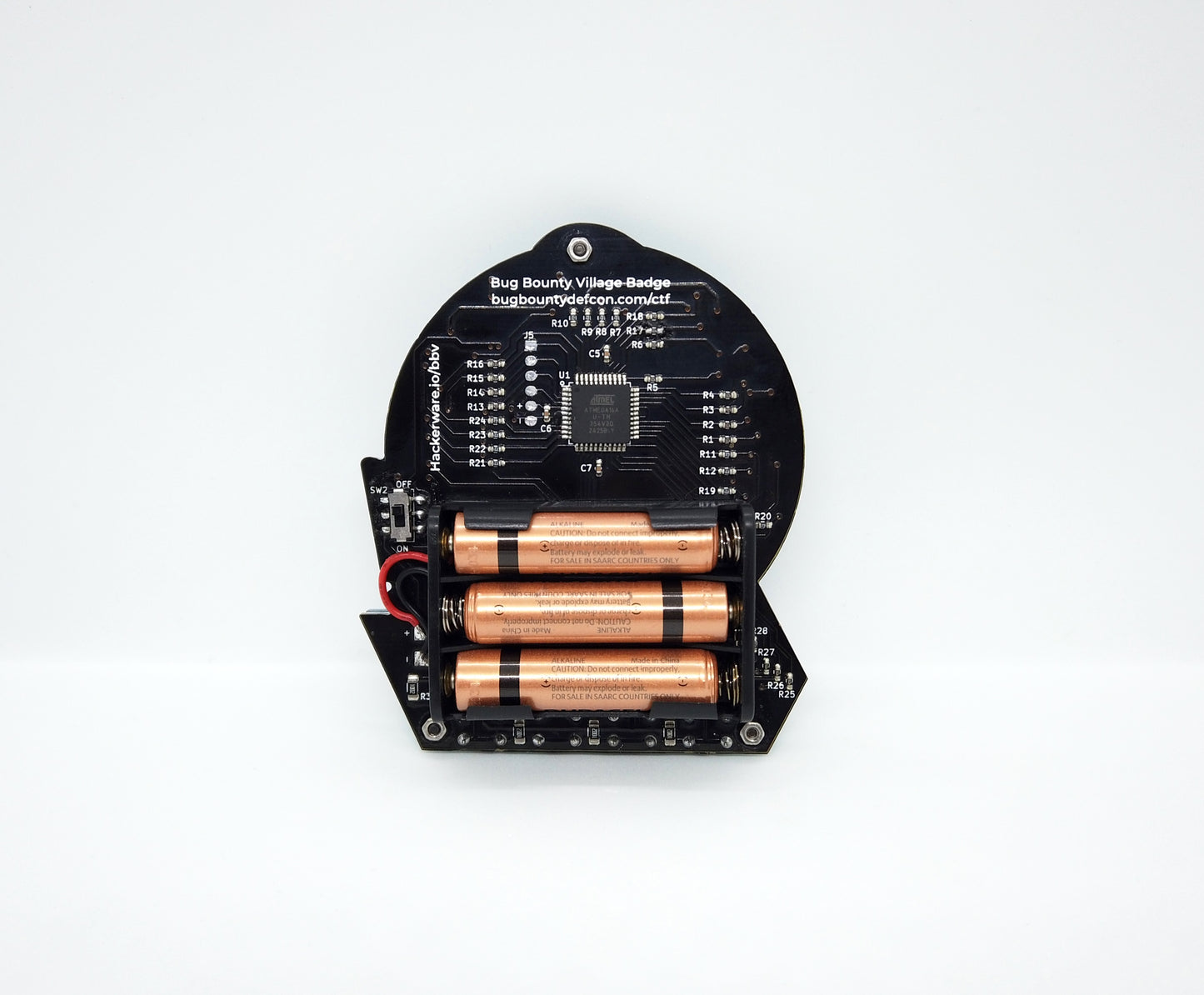 Limited Edition BBV Blinky Badge – GREEN (Pickup Only @ DEF CON)